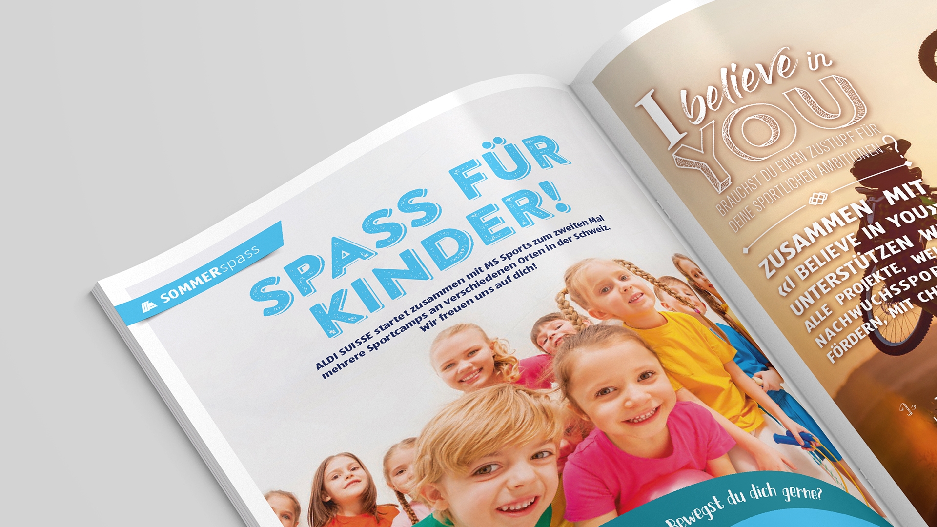 Innenseiten von ALDI Magazin Sommerspass 2019